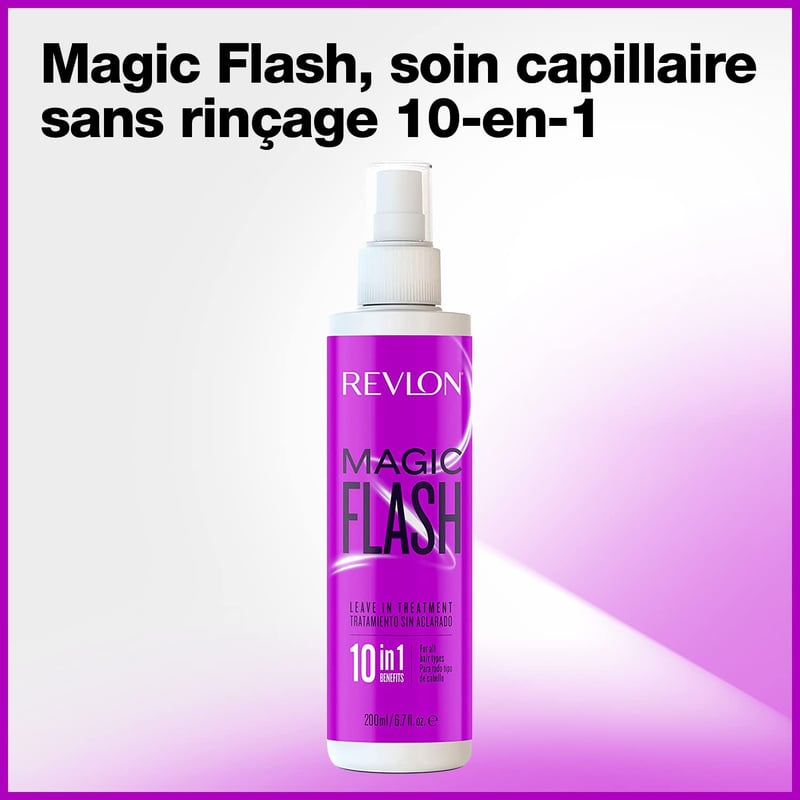 Revlon Magic Flash 10 az 1-ben leave-in hajápoló, hidratáló, gubancoldó és erősítő kezelés minden hajtípusra, 200 ml