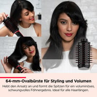 Uscător și aparat de coafat 3 în 1 Revlon One-Step Multi-Styler – Cu cap detașabil, ondulator, RVDR5333 6