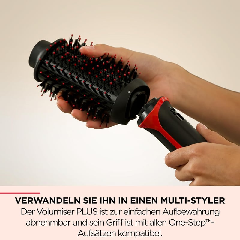 Revlon One-Step Volumiser Plus Hajszárító és Volumizáló Kefe Kerámia Titán Lemezzel - Vol Plus