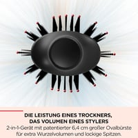 Revlon One-Step Volumiser Plus Hajszárító és Volumizáló Kefe Kerámia Titán Lemezzel - Vol Plus 7