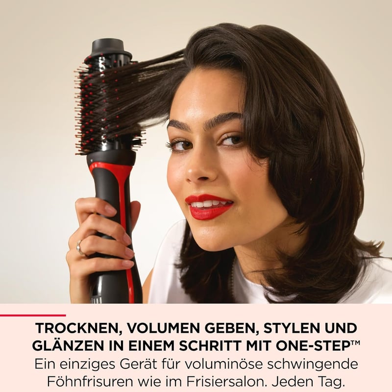 Revlon One-Step Volumiser Plus Hajszárító és Volumizáló Kefe Kerámia Titán Lemezzel - Vol Plus