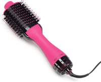 Perie cu aer cald pentru volum și coafare REVLON OneStep cu tehnologie ionică și ceramică pentru păr mediu și lung, ediție nouă roz 6