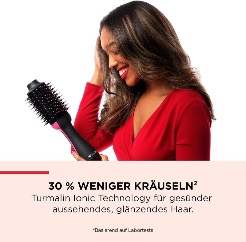 Revlon RVDR5222 Szalon Hajszárító Kefe Meleg Levegő és Volumen Hatás
