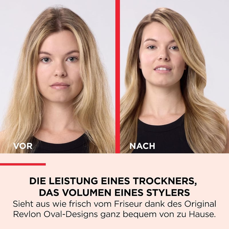 Revlon RVDR5222 Szalon Hajszárító Kefe Meleg Levegő és Volumen Hatás