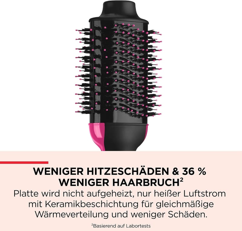 Revlon RVDR5222 Szalon Hajszárító Kefe Meleg Levegő és Volumen Hatás