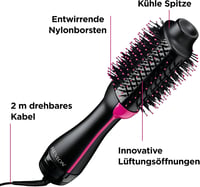 Revlon RVDR5222 Szalon Hajszárító Kefe Meleg Levegő és Volumen Hatás 6