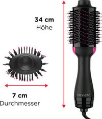 Revlon RVDR5222 Szalon Hajszárító Kefe Meleg Levegő és Volumen Hatás 8