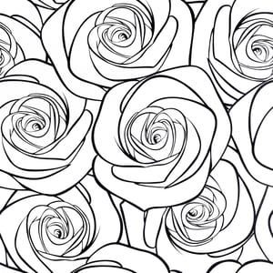 ReWallpaper samoljepljive tapete s cvjetnim uzorkom crno-bijele - 44,5 cm x 7 m