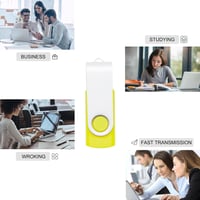 REWBOAT 20db 4GB USB Pendrive Csomag - 5 Véletlenszerű Színben, Fém Forgó Kialakítás, Vízálló, USB 2.0 Memória Stick, Univerzális Kompatibil 7