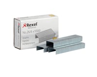 Rexel 6131 Zošívacie spinky 26/6 mm, balenie 1000 ks, kancelárske spinky č. 56 1