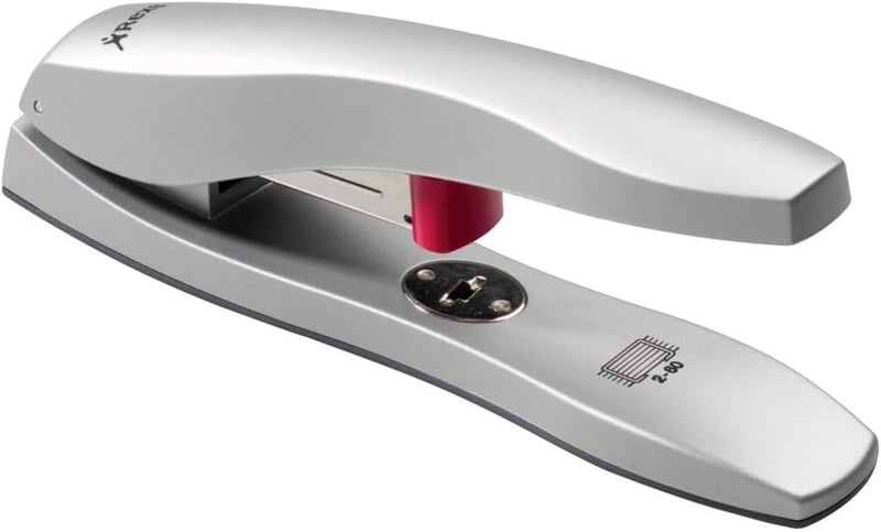 Rexel Odyssey Profi Tűzőgép 60 Lap Kapacitás Fém Házas Ezüst - 2-Single, silver, Unique