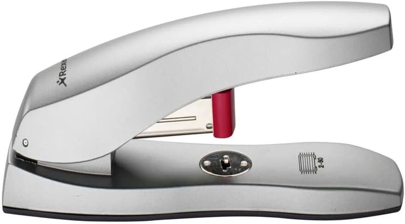 Rexel Odyssey Profi Tűzőgép 60 Lap Kapacitás Fém Házas Ezüst - 2-Single, silver, Unique