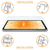 Tvrdené sklo REY na ochranu obrazovky pre Samsung Galaxy Tab S3 9.7", tvrdosť 9H+, odolné voči poškriabaniu a mastnote 5