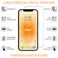Tvrdené sklo na displej REY pre ZTE Blade 10 Smart, tvrdosť 9H+, odolné proti poškriabaniu, ochranná fólia bez bublín 2