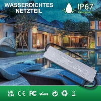 REYLAX 150W LED tápegység 24V vízálló IP67 kültéri LED szalaghoz 5