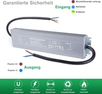 REYLAX 150W LED tápegység 24V vízálló IP67 kültéri LED szalaghoz 4