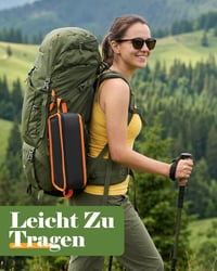Scaun de camping pliabil Rgaden, material textil tip plasă, ușor și respirabil, scaun portabil pentru drumeții în aer liber 2