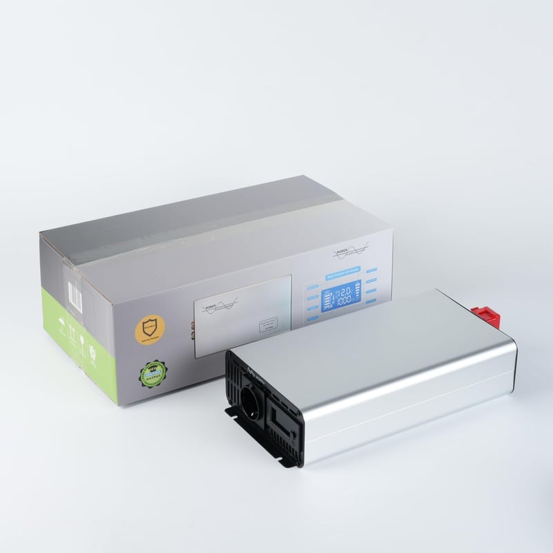 RGBer Tiszta Szinusz Inverter 12V-230V 2000W - Feszültségátalakító Érzékeny Eszközökhöz, Kempingezéshez