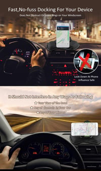 Rheme Autós GPS Tartó Műszerfalra Garmin TomTom Magellan Navigációhoz 8