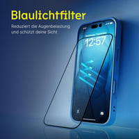 RhinoShield 9H edzett üveg képernyővédő iPhone 16 Plus/15 Plus/14 Pro Max-hoz 5