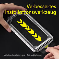 RhinoShield 9H edzett üveg képernyővédő iPhone 16 Plus/15 Plus/14 Pro Max-hoz 6