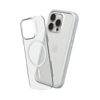 RhinoShield Mod NX MagSafe maska za iPhone 16 Pro Max, modularna, platinasto siva, otporna na padove s 3,5 m 1
