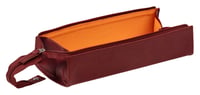 Puzdro na perá Rhodia Rhodiarama, 23x5x5 cm, dlhý zips, umelá koža, bordová červená 4