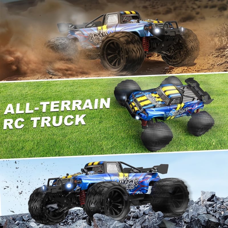Rhybor 40 km/h 1:16 4WD RC Monster Truck Off-Road Buggy Gyerekeknek és Felnőtteknek