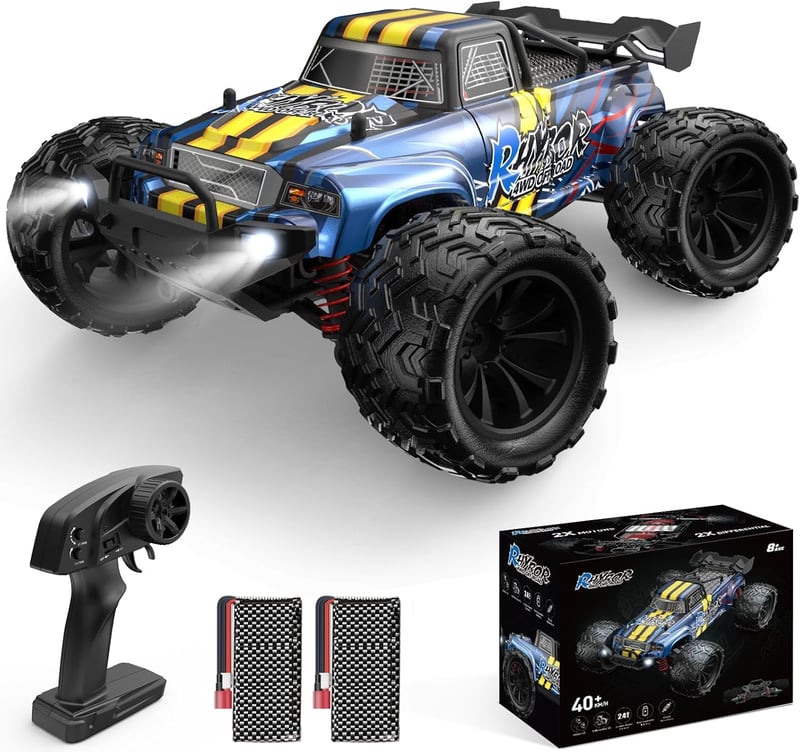 Rhybor 40 km/h 1:16 4WD RC Monster Truck Off-Road Buggy Gyerekeknek és Felnőtteknek