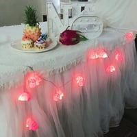 Riaxuebiy Hippo LED Fényfüzér Elemmel Működő Dekorációs Lámpa 6