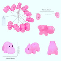 Riaxuebiy Hippo LED Fényfüzér Elemmel Működő Dekorációs Lámpa 7