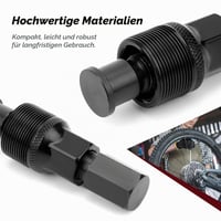 Set de scule Riceel pentru inelul de blocare a bicicletei, unealtă pentru angrenaj de 42 mm cu 8 dinți, presă pentru braț pedalier compatibilă cu numeroase tipuri de biciclete 4