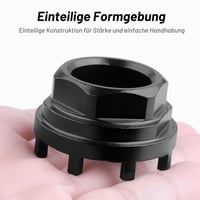 Set de scule Riceel pentru inelul de blocare a bicicletei, unealtă pentru angrenaj de 42 mm cu 8 dinți, presă pentru braț pedalier compatibilă cu numeroase tipuri de biciclete 3