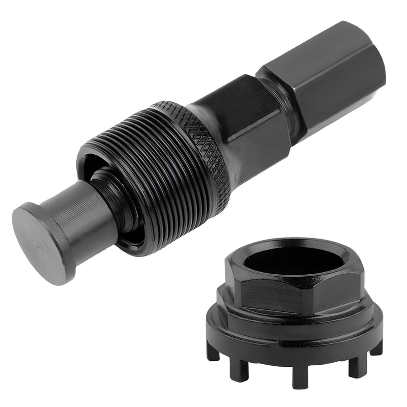 Set de scule Riceel pentru inelul de blocare a bicicletei, unealtă pentru angrenaj de 42 mm cu 8 dinți, presă pentru braț pedalier compatibilă cu numeroase tipuri de biciclete