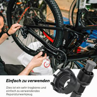 Set de scule Riceel pentru inelul de blocare a bicicletei, unealtă pentru angrenaj de 42 mm cu 8 dinți, presă pentru braț pedalier compatibilă cu numeroase tipuri de biciclete 5