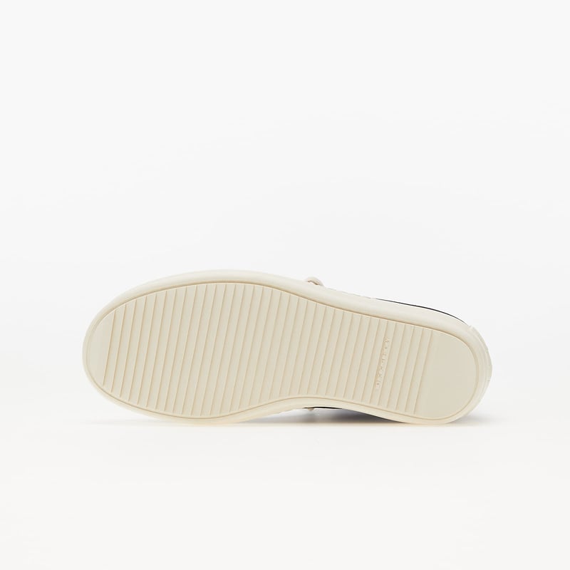 Rick Owens DRKSHDW Fogachine Denim magas szárú fekete cipő EU42