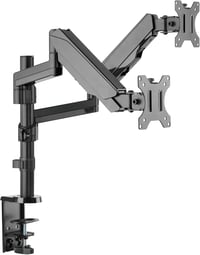 RICOO Dual Monitor Tartó 13-32 Colos Képernyőkhöz Asztali Konzol TS9611 - Monitor Mount TS9611 1