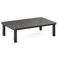 RICOO FS081-B výškovo nastaviteľný stolový stojan na monitor a notebook 1