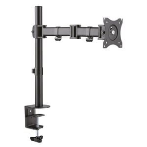 Suport braț pentru monitor RICOO TS5711, stand de birou pentru ecrane de 13-34 inchi, compatibil VESA 75 și 100, sistem de fixare pe birou pentru monitor