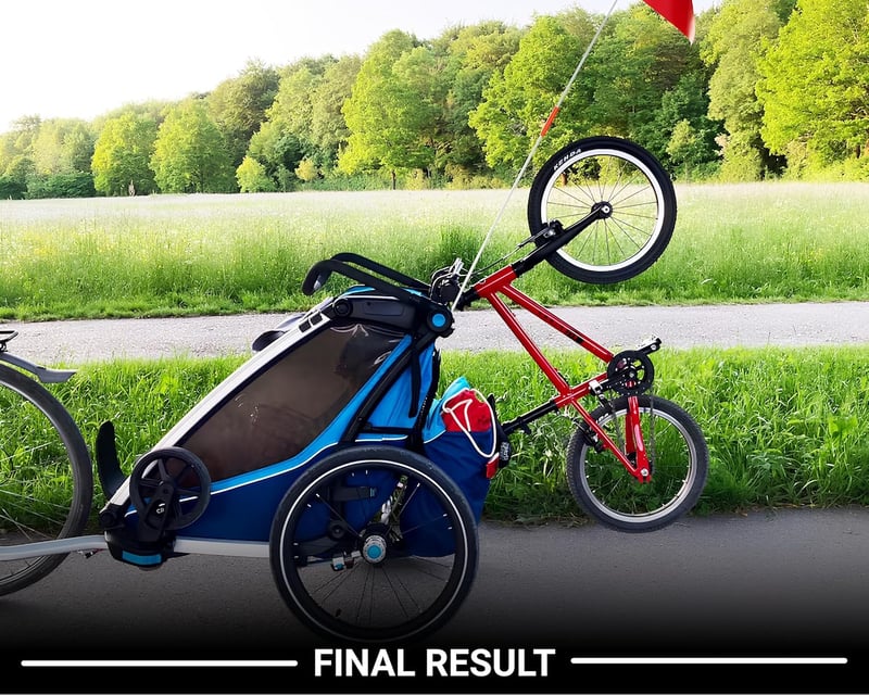 Ricreo Thule Chariot kerékpár tartó - gyermek bicikli adapter
