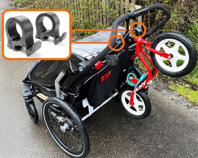 Ricreo Thule Chariot kerékpár tartó - gyermek bicikli adapter