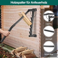 Ricyea Falra Szerelhető Kézi Hasító Fűrészpor Szeparátor Kemping Kerthez 2