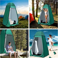 riggoo pop-up öltözősátor kempinghez, UV50+ védelem - fekete 6