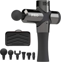 RIGHT TECHNOLOGY Profi Masszázspisztoly 6 fejjel - Nyak, Váll, Hát Masszázshoz, 20kg Nyomóerő 1