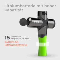 RIGHT TECHNOLOGY Profi Masszázspisztoly 6 fejjel - Nyak, Váll, Hát Masszázshoz, 20kg Nyomóerő 5