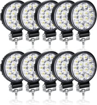 RIGIDON 3.2 hüvelykes 42W kör LED munkalámpa 6000K ködlámpa tolatófény 12 1