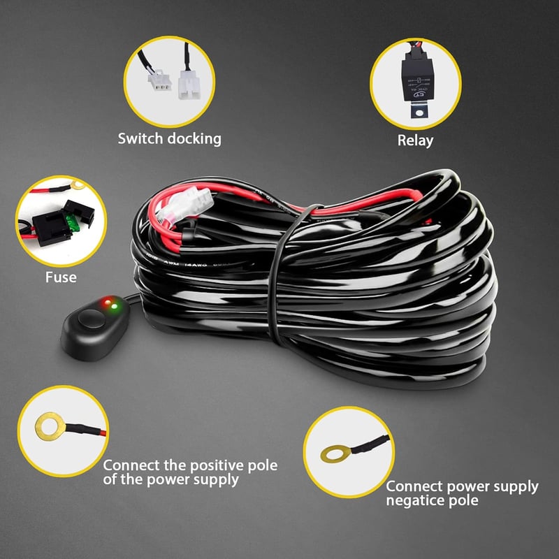 RIGIDON 42 Inch 540W Ívelt LED Munkalámpa Autóhoz, Off-Road Világítás SUV ATV Terepjáróhoz