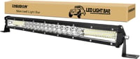 RIGIDON 50 cm-es LED Fénysáv 180W - Vízálló Alumínium Kiegészítő Világítás Terepjárókhoz, Teherautókhoz, Traktorokhoz, 12/24V, 6000K 1