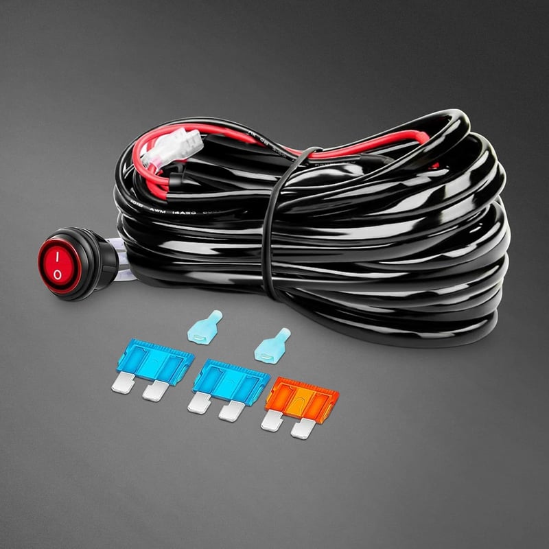 RIGIDON 8D 38cm 300W LED munkalámpa szett autóhoz, terepjáróhoz, traktorhoz - vízálló meleg fehér