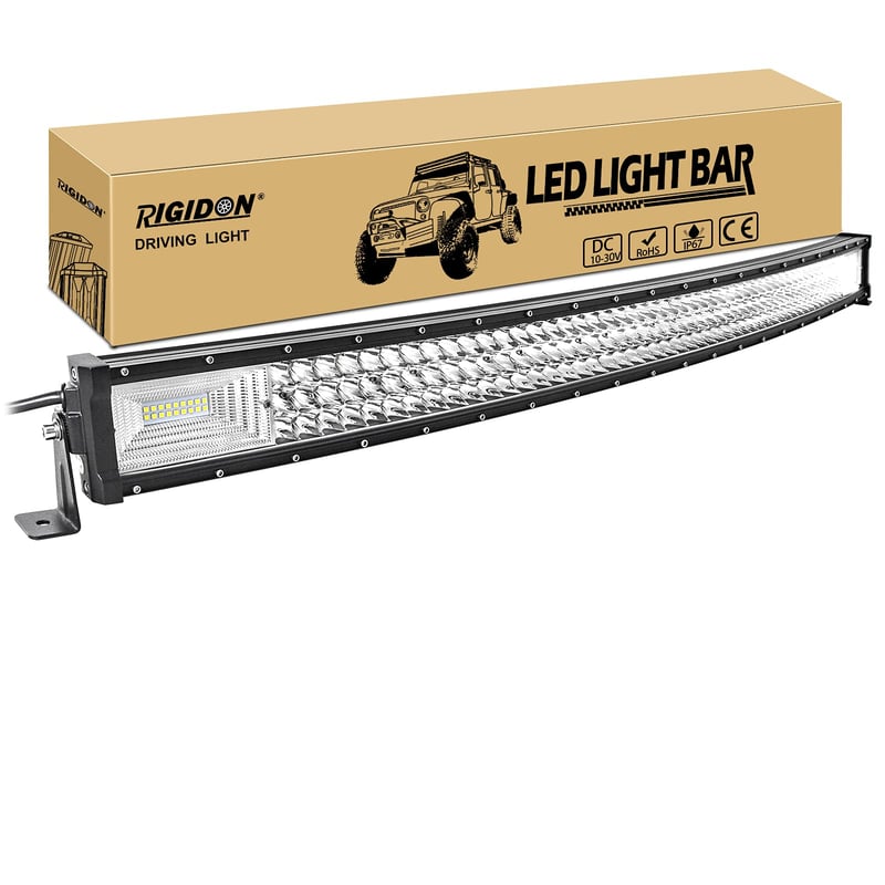 RIGIDON zakrivljeni LED svjetlosni panel 42" (105 cm) 540W, 6000K bijeli, 12V/24V, vodootporan